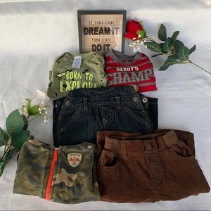 Carte’s Arizona Jeans Cutie Pie Bundle Baby clothes, 3-6 months.